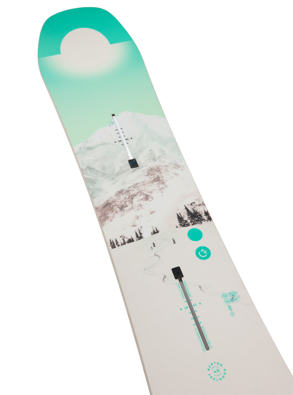 Kids' Burton Feelgood Smalls Camber Snowboard - Graphic - Burton All Mountain - alternate view 5