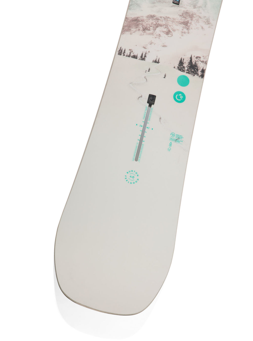 Kids' Burton Feelgood Smalls Camber Snowboard - Graphic - Burton All Mountain - alternate view 6
