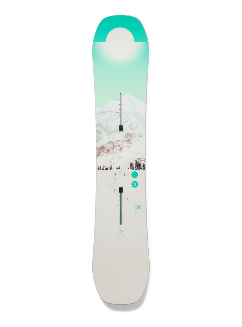 Kids' Burton Feelgood Smalls Camber Snowboard - Graphic - Burton All Mountain - alternate view 8