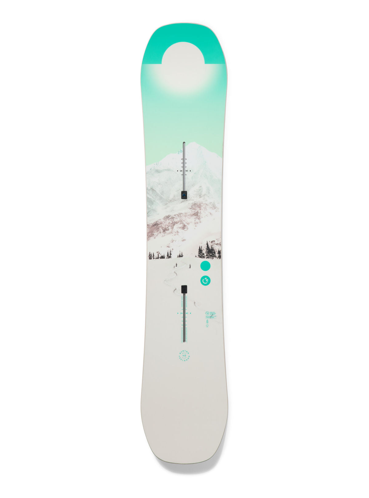 Kids' Burton Feelgood Smalls Camber Snowboard - Graphic - Burton All Mountain - alternate view 8