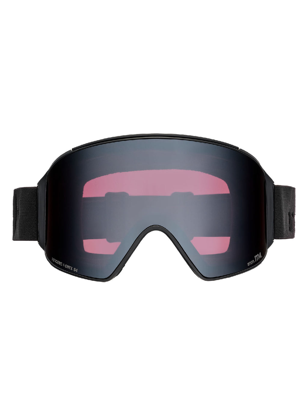 Anon M4 Goggles (Cylindrical) + Bonus Lens + MFI Face Mask - Smoke / Perceive Sunny Onyx - Anon Magnatech Goggle - alternate view 2