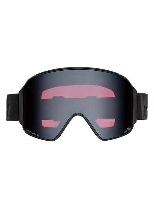 Anon M4 Goggles (Cylindrical) + Bonus Lens + MFI Face Mask - Smoke/Perceive Sunny Onyx - Magnatech Goggle