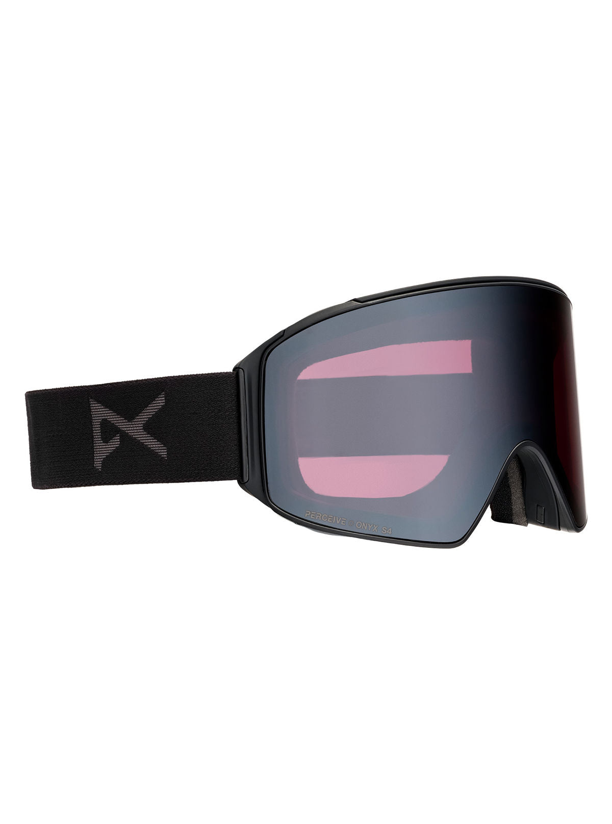 Anon M4 Goggles (Cylindrical) + Bonus Lens + MFI Face Mask - Smoke / Perceive Sunny Onyx - Anon Magnatech Goggle
