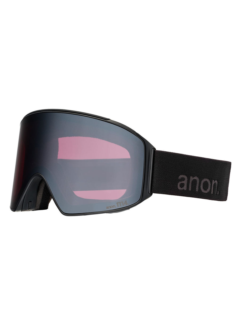 Anon M4 Goggles (Cylindrical) + Bonus Lens + MFI Face Mask - Smoke / Perceive Sunny Onyx - Anon Magnatech Goggle - alternate view 3