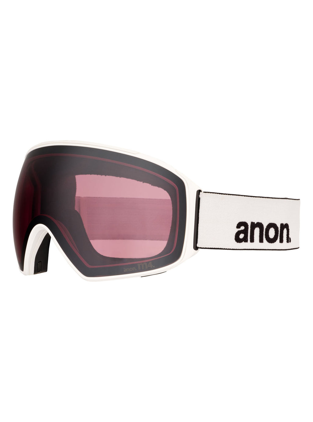 Anon M4 Goggles (Toric) + Bonus Lens + MFI Face Mask - White / Perceive Sunny Onyx - W26 - Anon Magnatech Goggle - alternate view 3