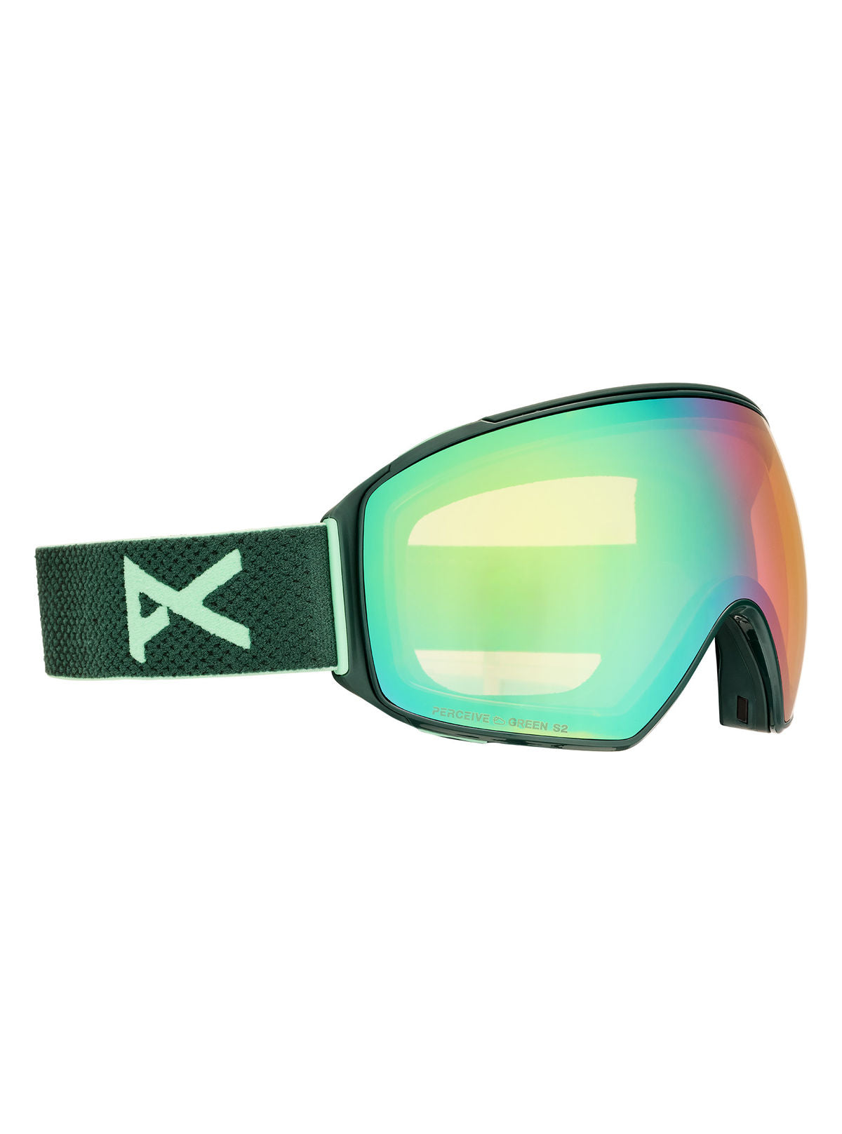 Anon M4 Goggles (Toric) + Bonus Lens + MFI Face Mask - Brunswick Green / Perceive Variable Green - Anon Magnatech Goggle