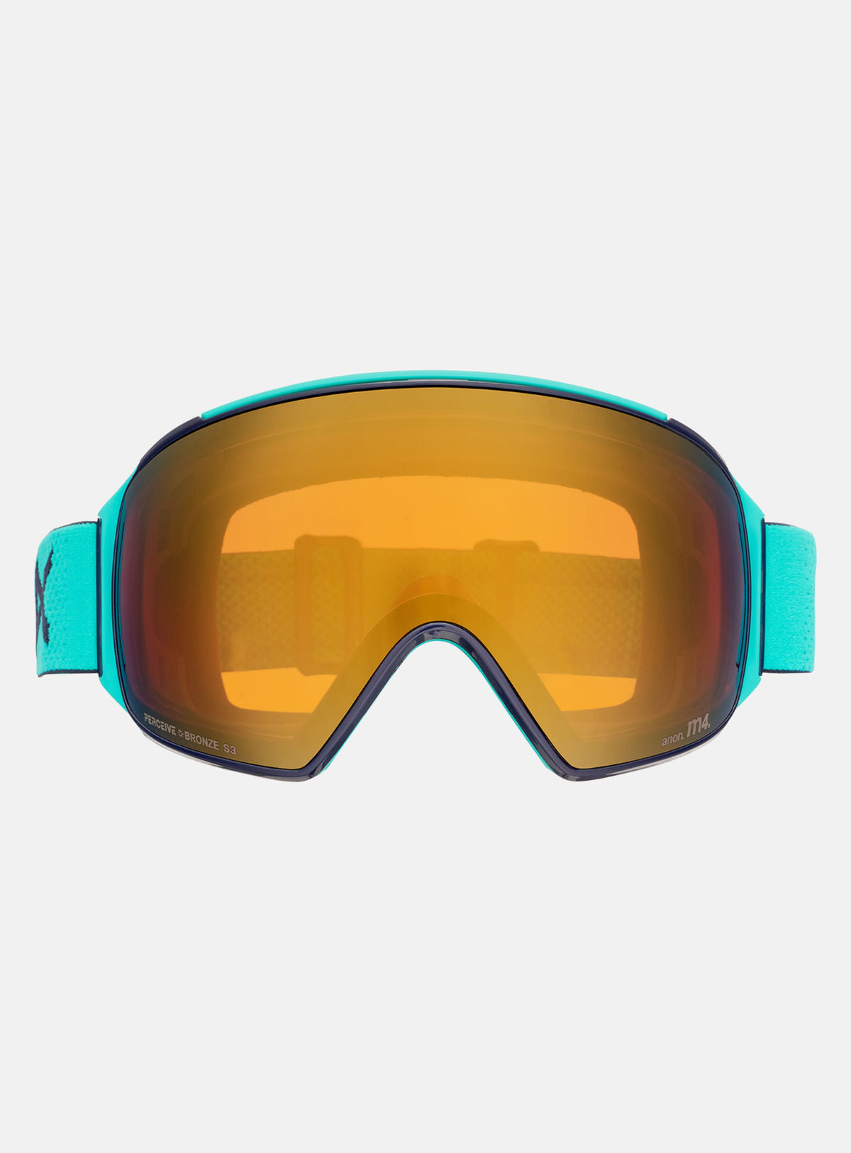 Anon M4 Goggles (Toric) + Bonus Lens + MFI Face Mask - Marine / Perceive Sunny Bronze - Anon Magnatech Goggle