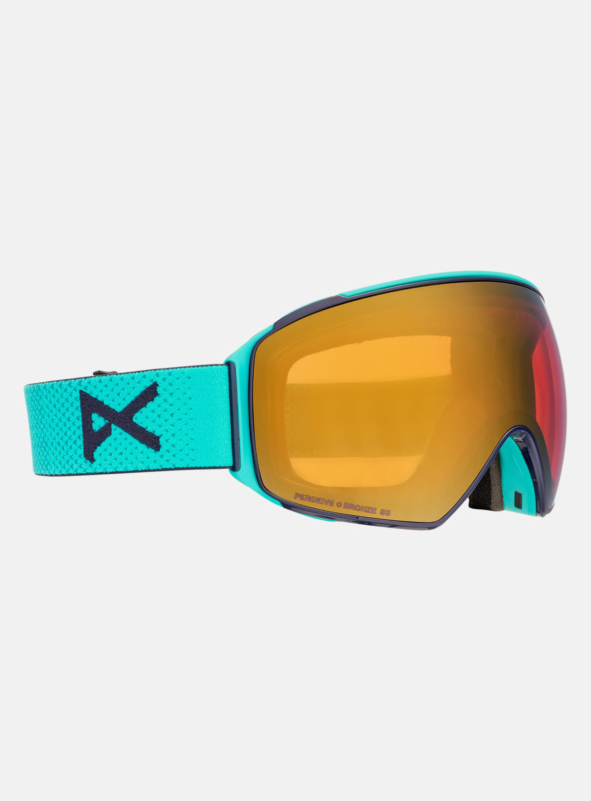 Anon M4 Goggles (Toric) + Bonus Lens + MFI Face Mask - Marine / Perceive Sunny Bronze - Anon Magnatech Goggle - alternate view 2