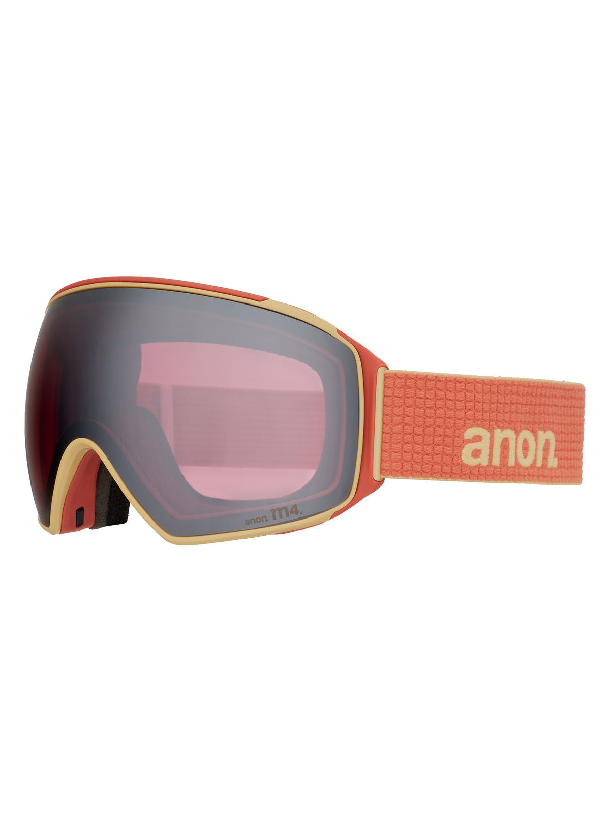 Anon M4 Goggles (Toric) + Bonus Lens + MFI Face Mask - Terracotta / Perceive Sunny Onyx - Anon Magnatech Goggle - alternate view 3