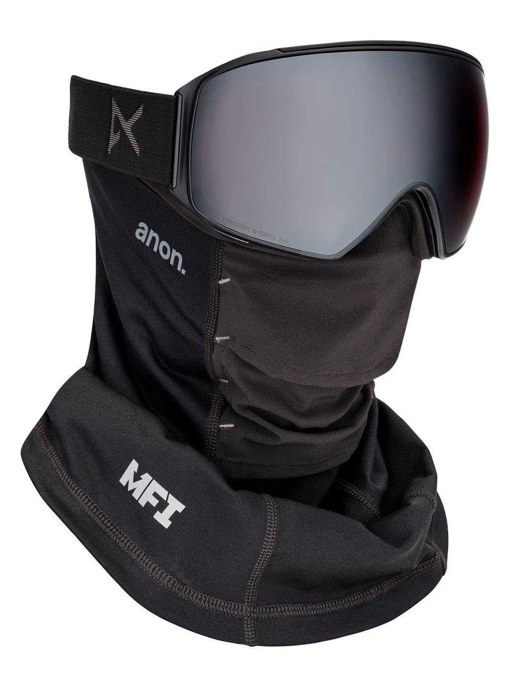 Anon M4 Goggles (Toric) + Bonus Lens + MFI Face Mask - Smoke / Perceive Sunny Onyx - Anon Magnatech Goggle - alternate view 5