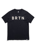 Burton BRTN Short Sleeve T-Shirt - True Black - Burton SS Tee Apparel