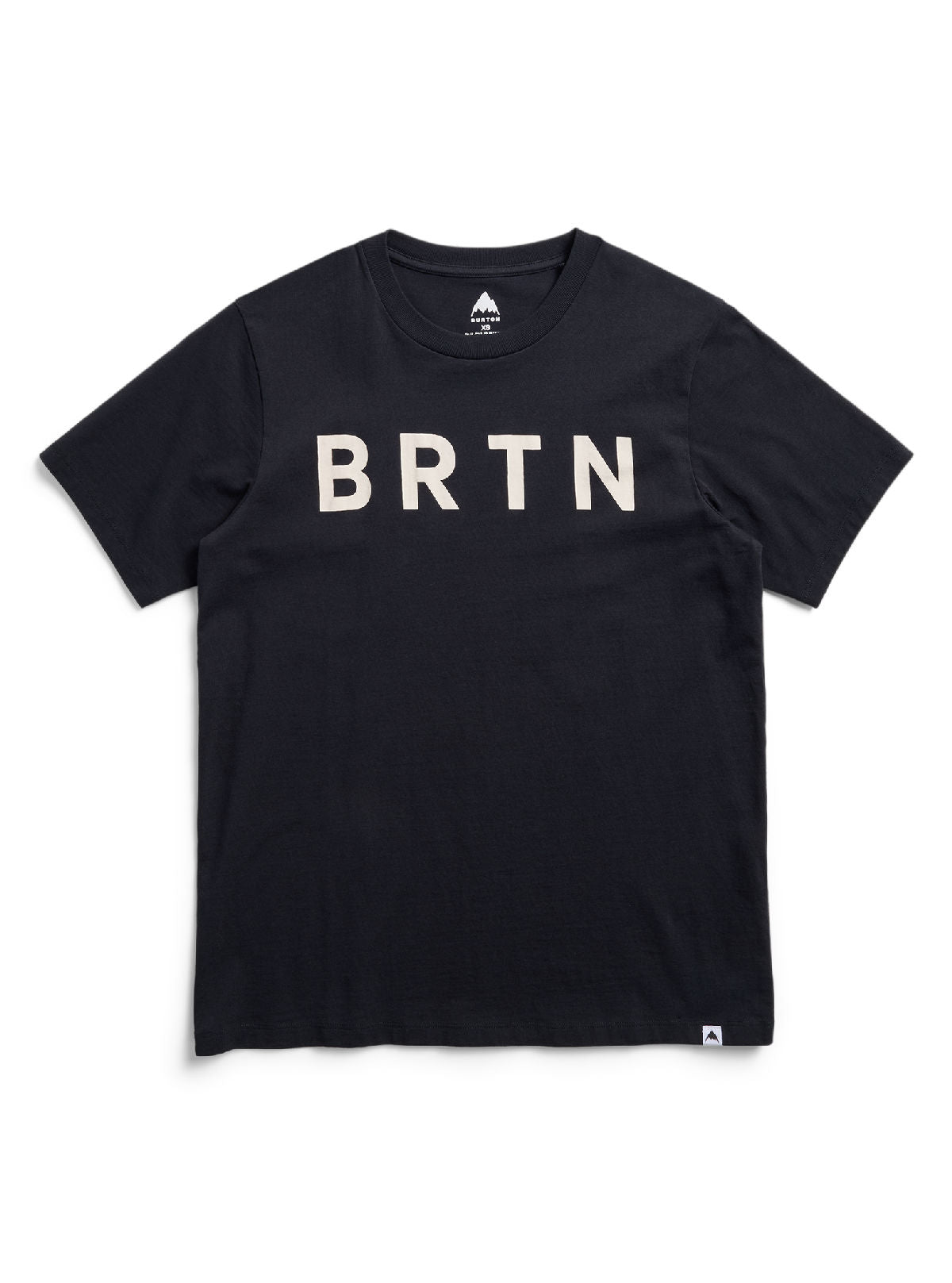 Burton BRTN Short Sleeve T-Shirt - True Black - Burton SS Tee Apparel