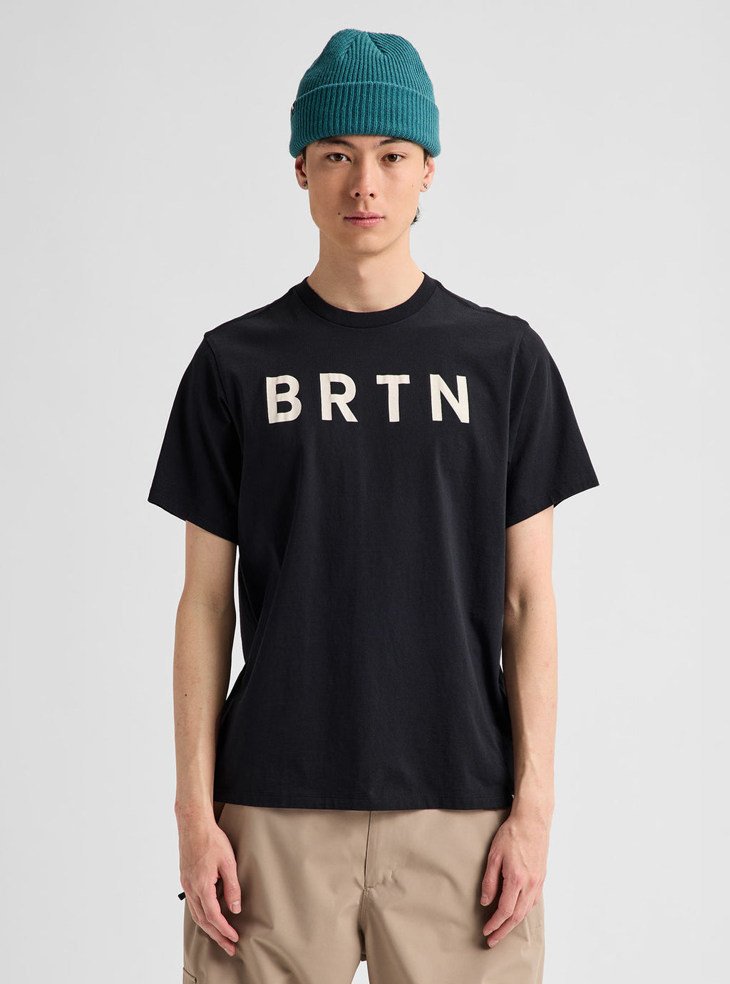 Burton BRTN Short Sleeve T-Shirt - True Black - Burton SS Tee Apparel - alternate view 3