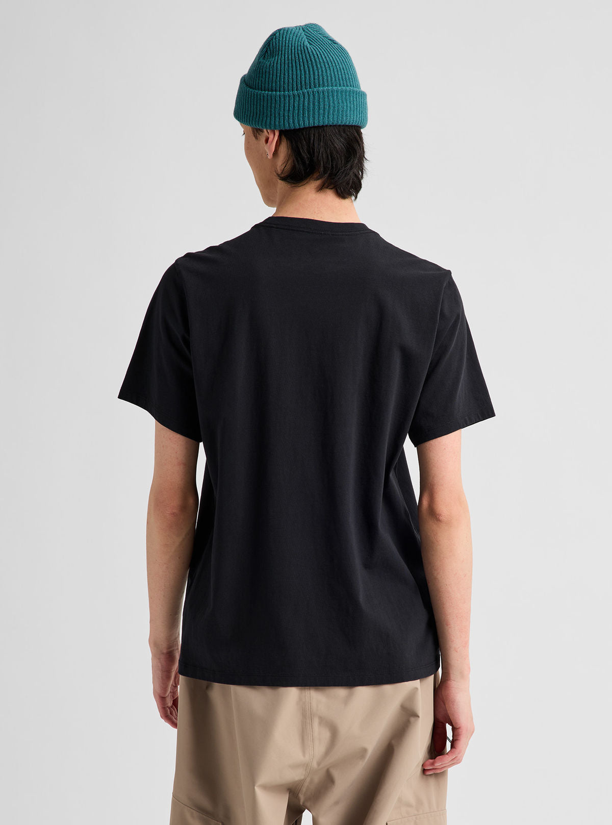 Burton BRTN Short Sleeve T-Shirt - True Black - Burton SS Tee Apparel - alternate view 4
