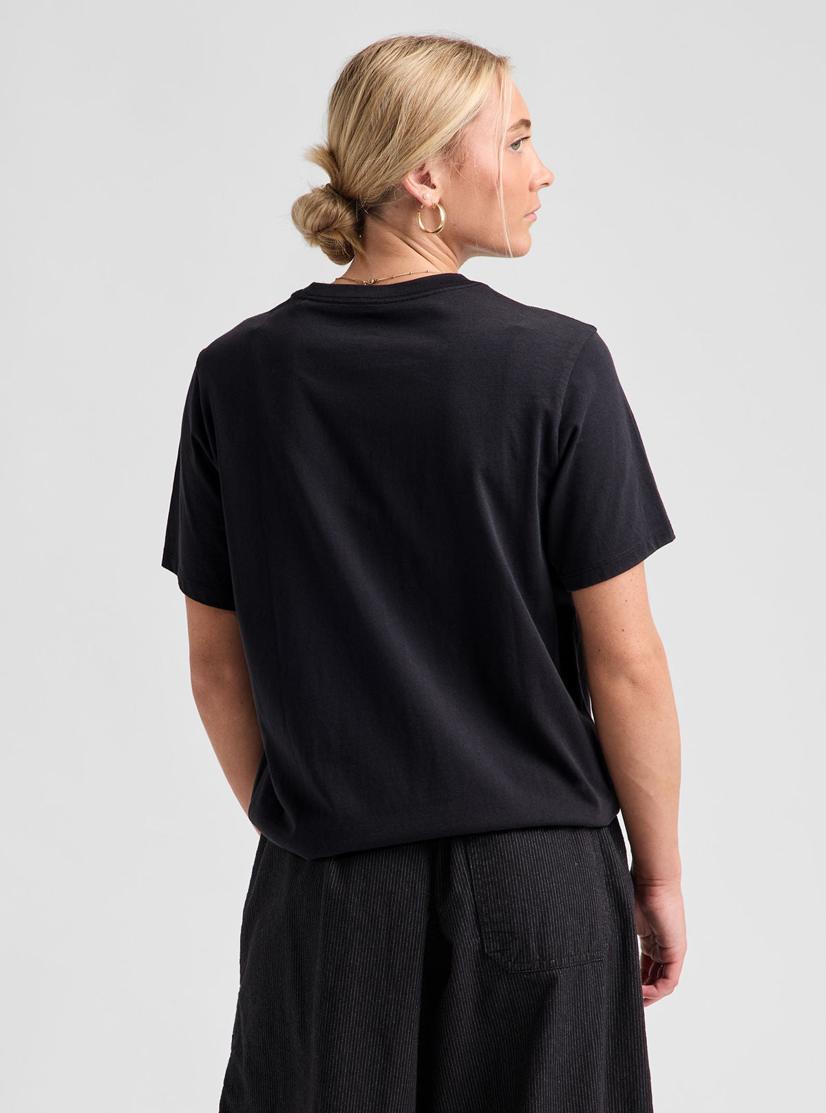 Burton BRTN Short Sleeve T-Shirt - True Black - Burton SS Tee Apparel - alternate view 8