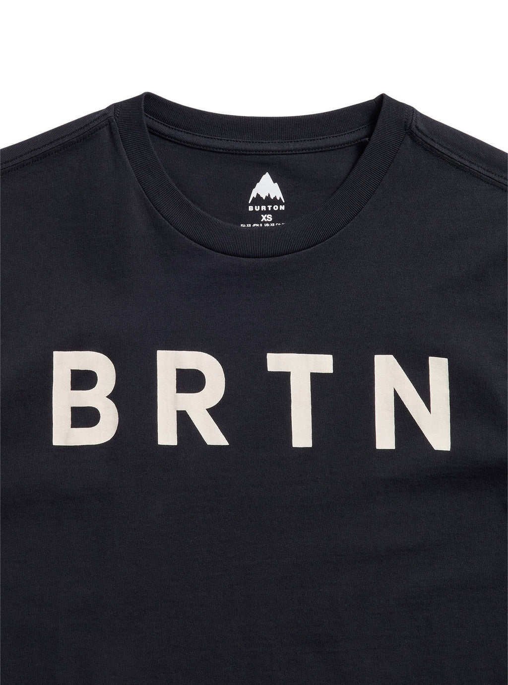 Burton BRTN Short Sleeve T-Shirt - True Black - Burton SS Tee Apparel - alternate view 5