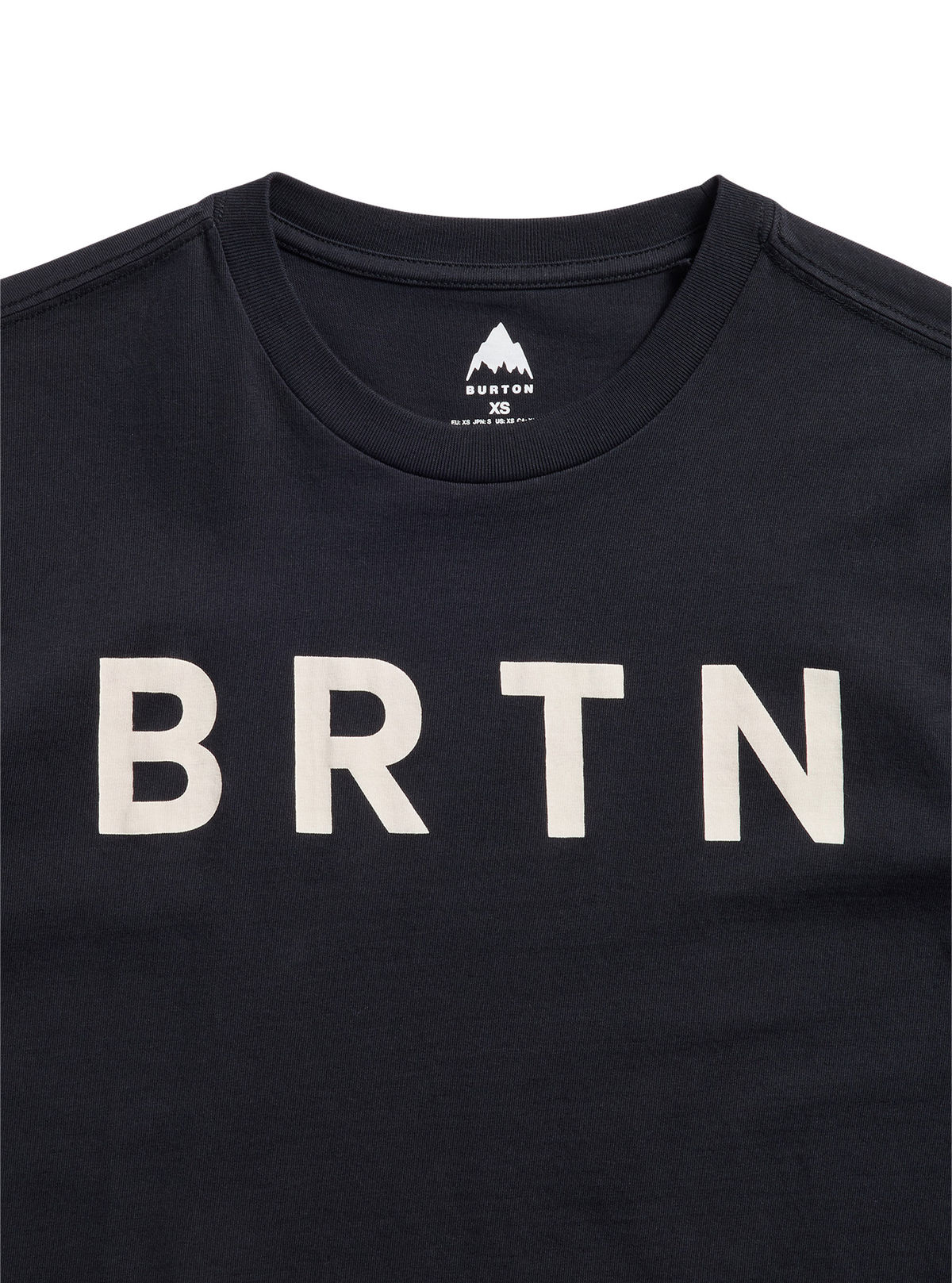 Burton BRTN Short Sleeve T-Shirt - True Black - Burton SS Tee Apparel - alternate view 5