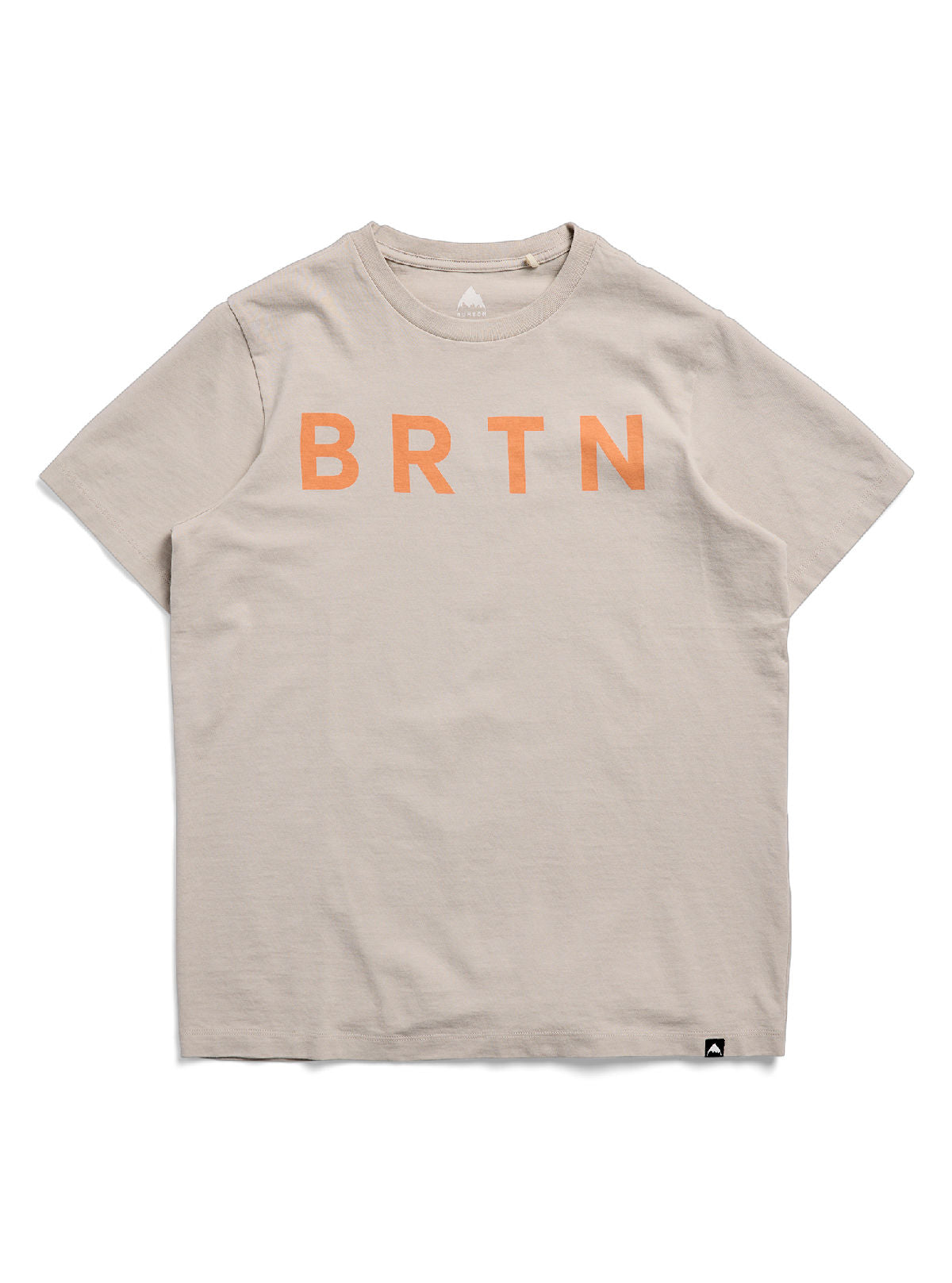 Burton BRTN Short Sleeve T-Shirt - Chinchilla Gray - Burton SS Tee Apparel