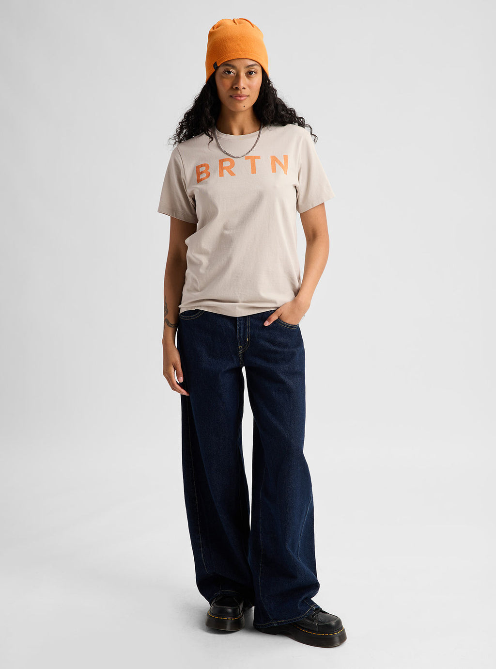 Burton BRTN Short Sleeve T-Shirt - Chinchilla Gray - Burton SS Tee Apparel - alternate view 6