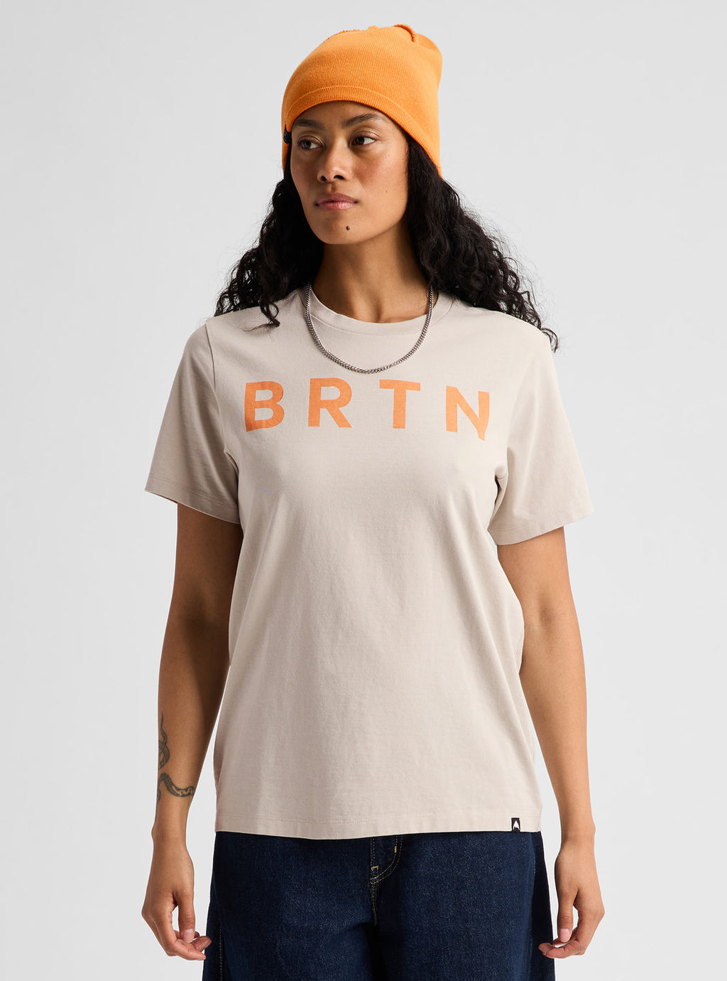 Burton BRTN Short Sleeve T-Shirt - Chinchilla Gray - Burton SS Tee Apparel - alternate view 7