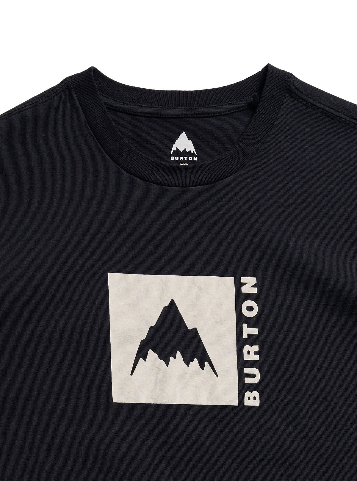 Burton Classic Mountain High Short Sleeve T-Shirt - True Black - Burton SS Tee Apparel - alternate view 5