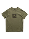 Burton Classic Mountain High Short Sleeve T-Shirt - Forest Moss - Burton SS Tee Apparel