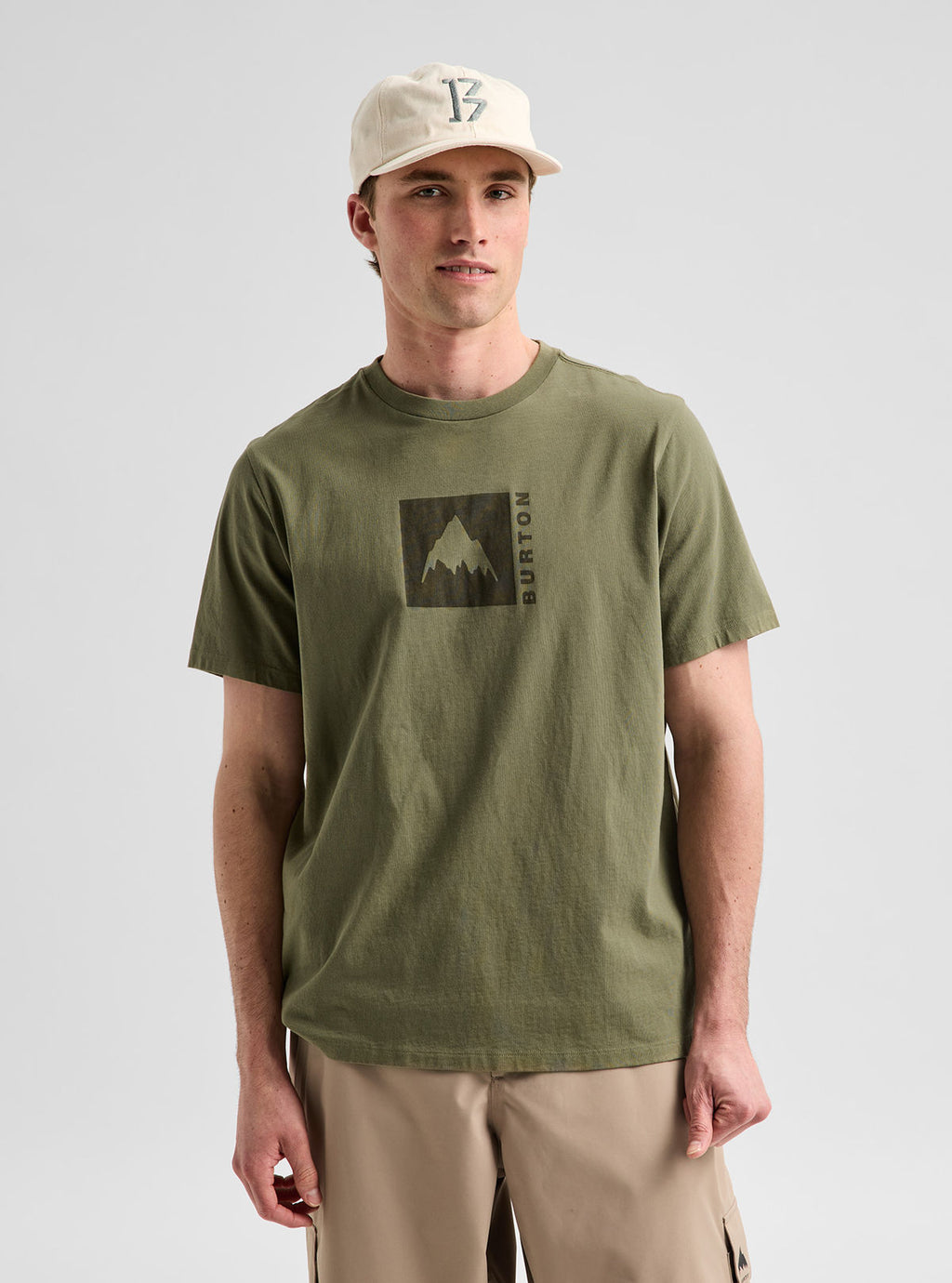 Burton Classic Mountain High Short Sleeve T-Shirt - Forest Moss - Burton SS Tee Apparel - alternate view 3