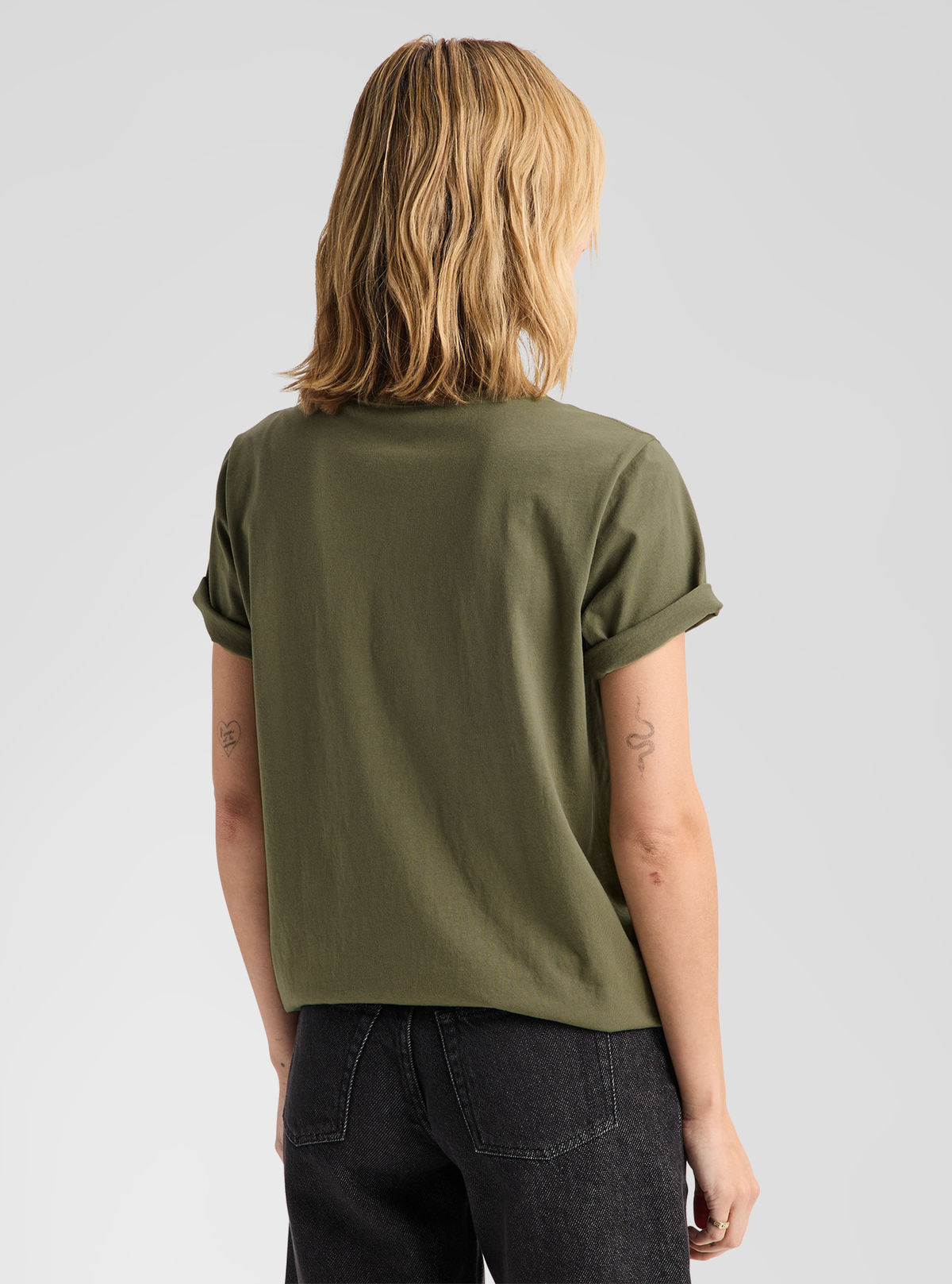 Burton Classic Mountain High Short Sleeve T-Shirt - Forest Moss - Burton SS Tee Apparel - alternate view 8