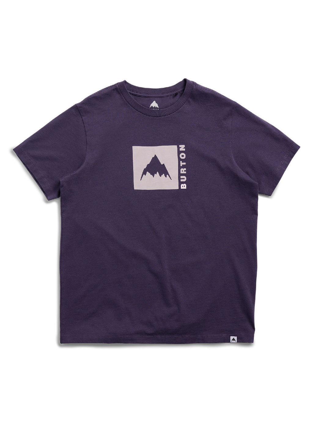 Burton Classic Mountain High Short Sleeve T-Shirt - Nightshade Purple - Burton SS Tee Apparel