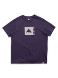 Burton Classic Mountain High Short Sleeve T-Shirt - Nightshade Purple - Burton SS Tee Apparel