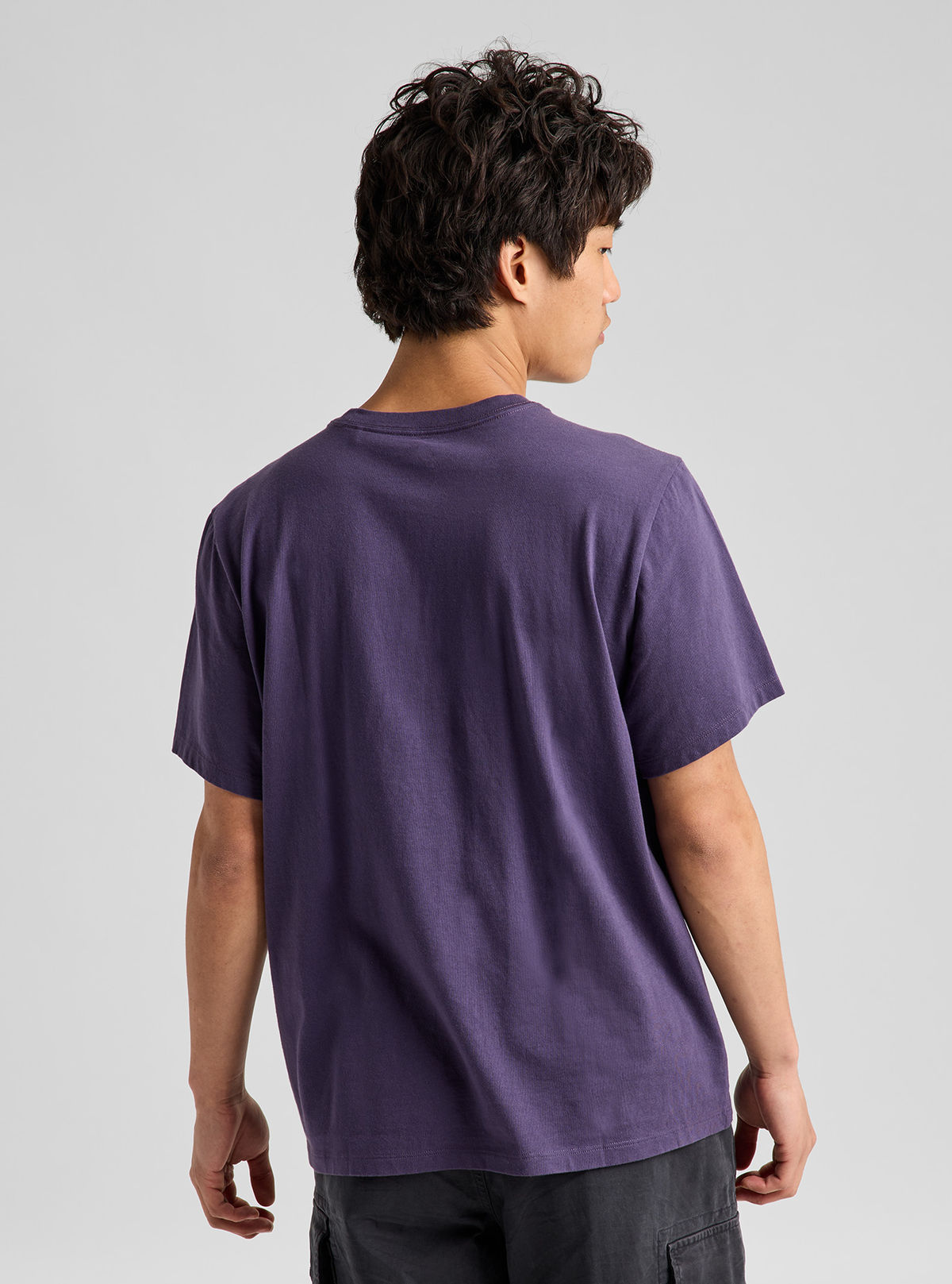 Burton Classic Mountain High Short Sleeve T-Shirt - Nightshade Purple - Burton SS Tee Apparel - alternate view 8