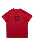 Burton Classic Mountain High Short Sleeve T-Shirt - Geranium Red - Burton SS Tee Apparel