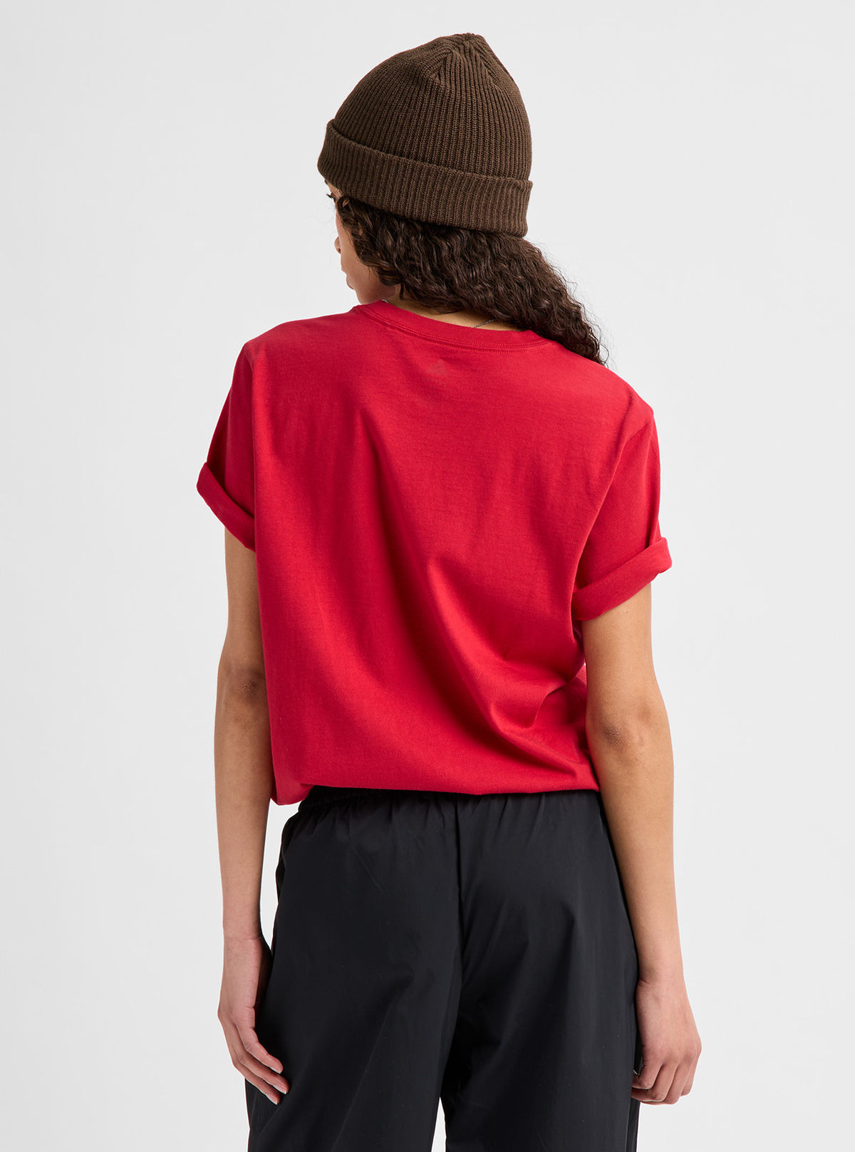 Burton Classic Mountain High Short Sleeve T-Shirt - Geranium Red - Burton SS Tee Apparel - alternate view 4