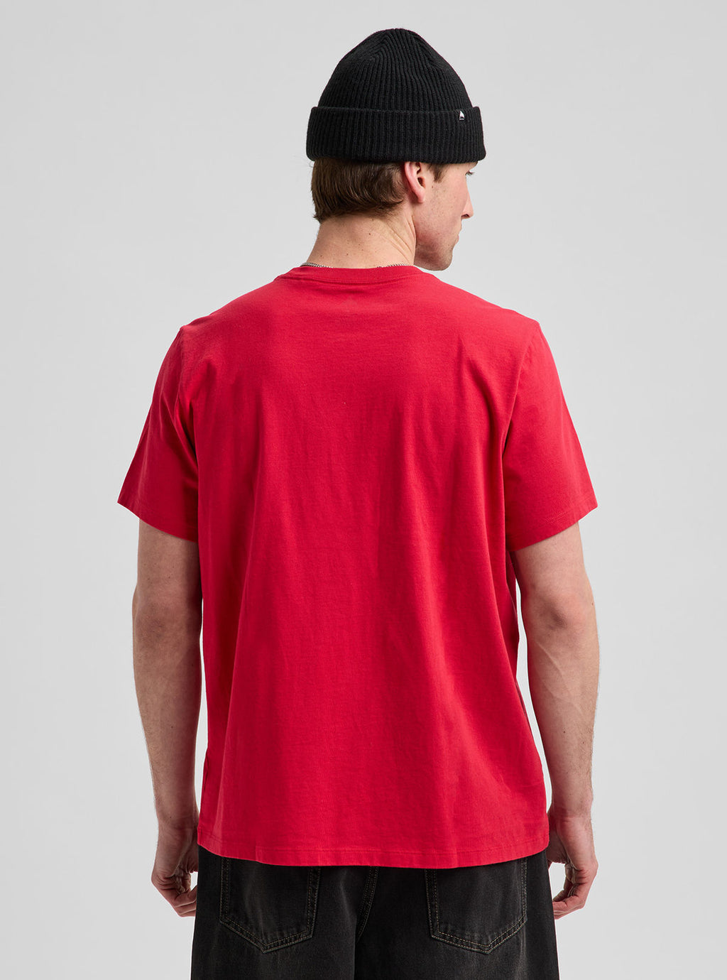 Burton Classic Mountain High Short Sleeve T-Shirt - Geranium Red - Burton SS Tee Apparel - alternate view 8