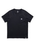 Burton Colfax Short Sleeve T-Shirt - True Black - Burton Ss Tee Apparel