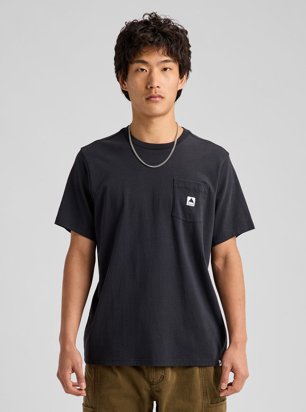 Burton Colfax Short Sleeve T-Shirt - True Black - Burton Ss Tee Apparel - alternate view 7