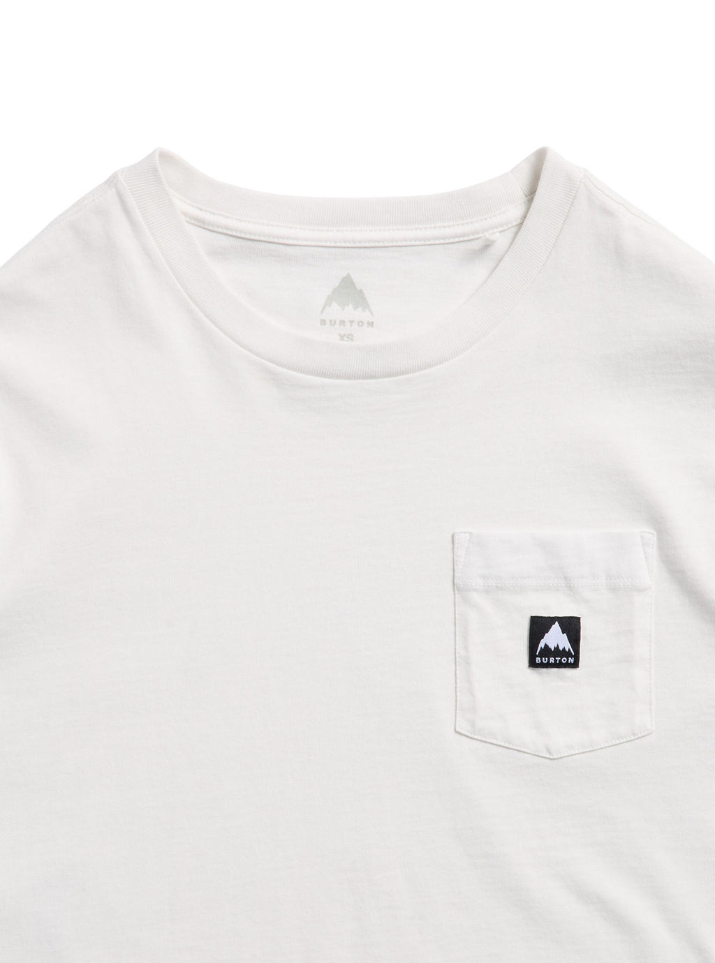 Burton Colfax Short Sleeve T-Shirt - Stout White - Burton Ss Tee Apparel - alternate view 5