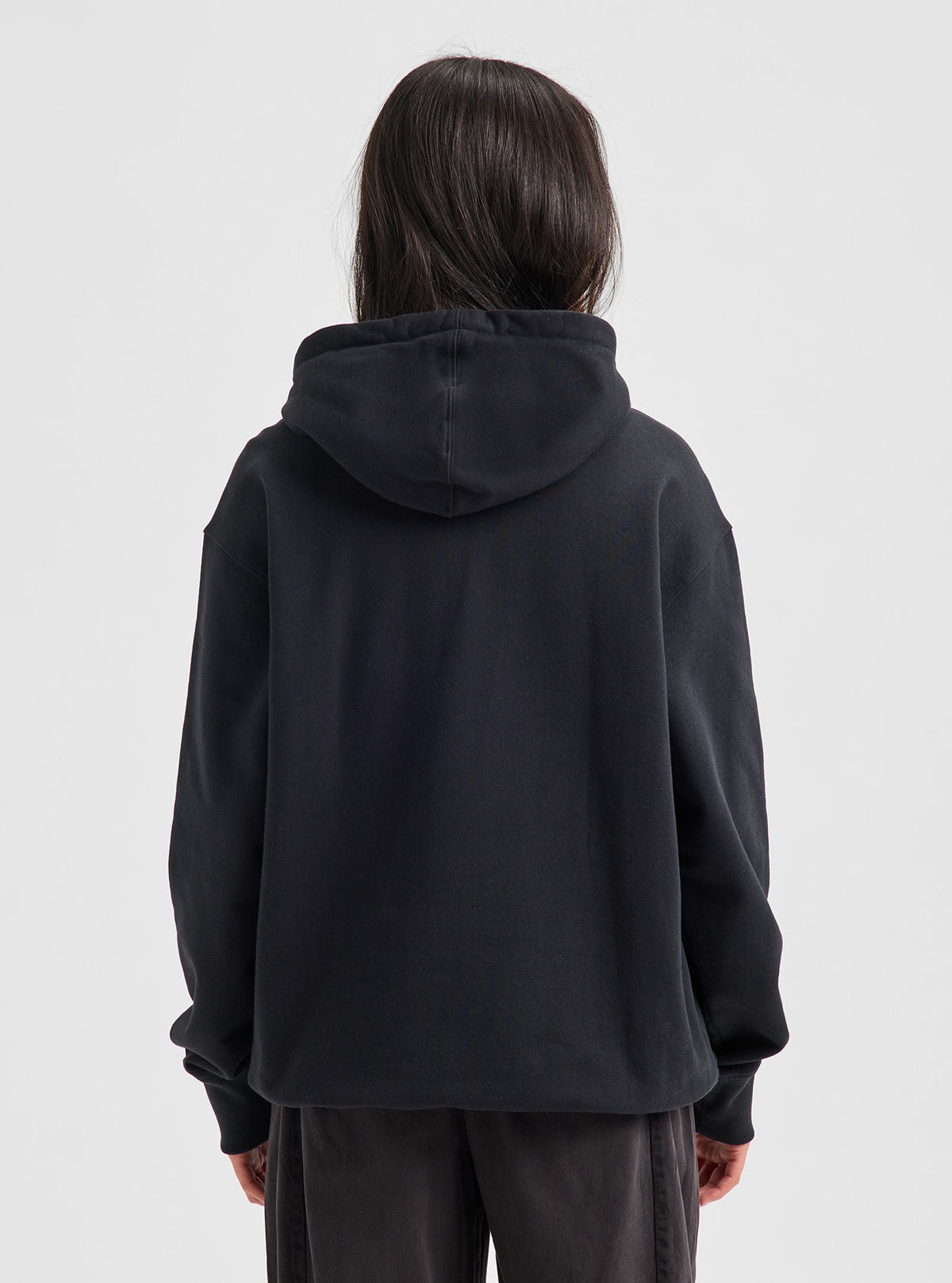 Men's Burton Mountain Pullover Hoodie - True Black - Burton Pullover Hoodie Apparel - alternate view 8