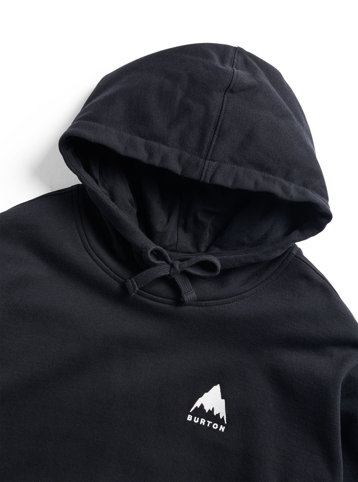 Men's Burton Mountain Pullover Hoodie - True Black - Burton Pullover Hoodie Apparel - alternate view 5