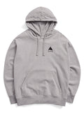 Men's Burton Mountain Pullover Hoodie - Gray Heather - Burton Pullover Hoodie Apparel