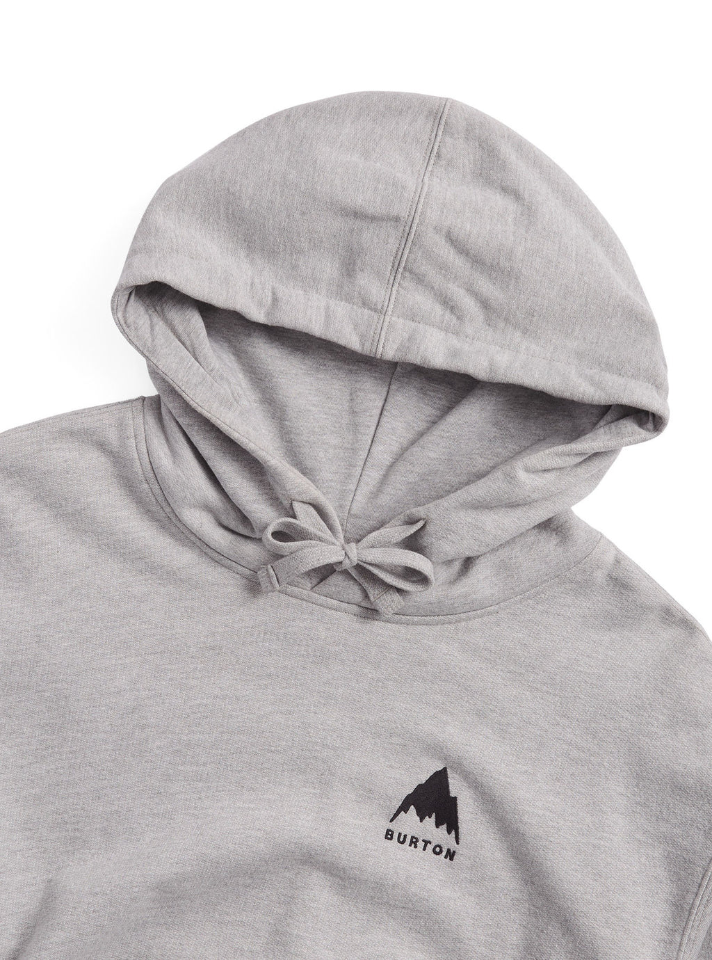 Men's Burton Mountain Pullover Hoodie - Gray Heather - Burton Pullover Hoodie Apparel - alternate view 5