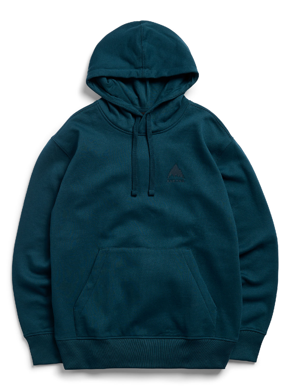 Men's Burton Mountain Pullover Hoodie - Atlantic Teal - Burton Pullover Hoodie Apparel