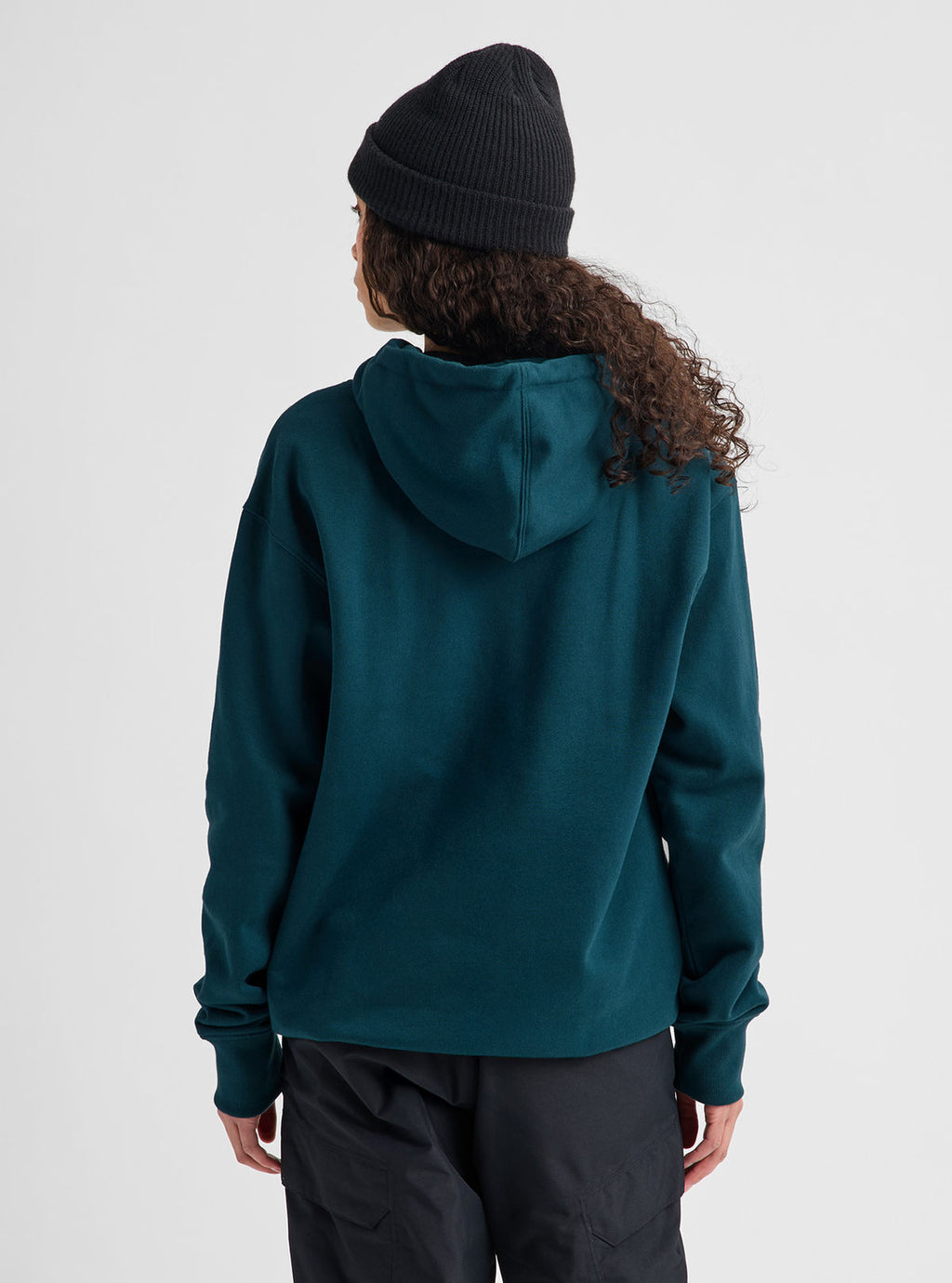 Men's Burton Mountain Pullover Hoodie - Atlantic Teal - Burton Pullover Hoodie Apparel - alternate view 8