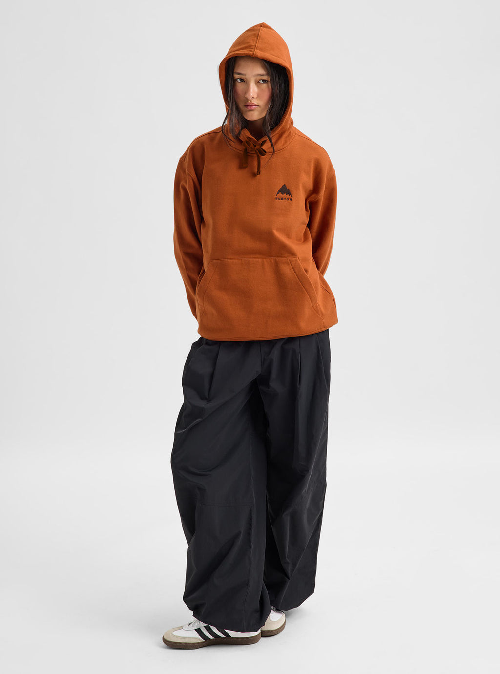 Men's Burton Mountain Pullover Hoodie - Spiced Chai - Burton Pullover Hoodie Apparel - alternate view 2