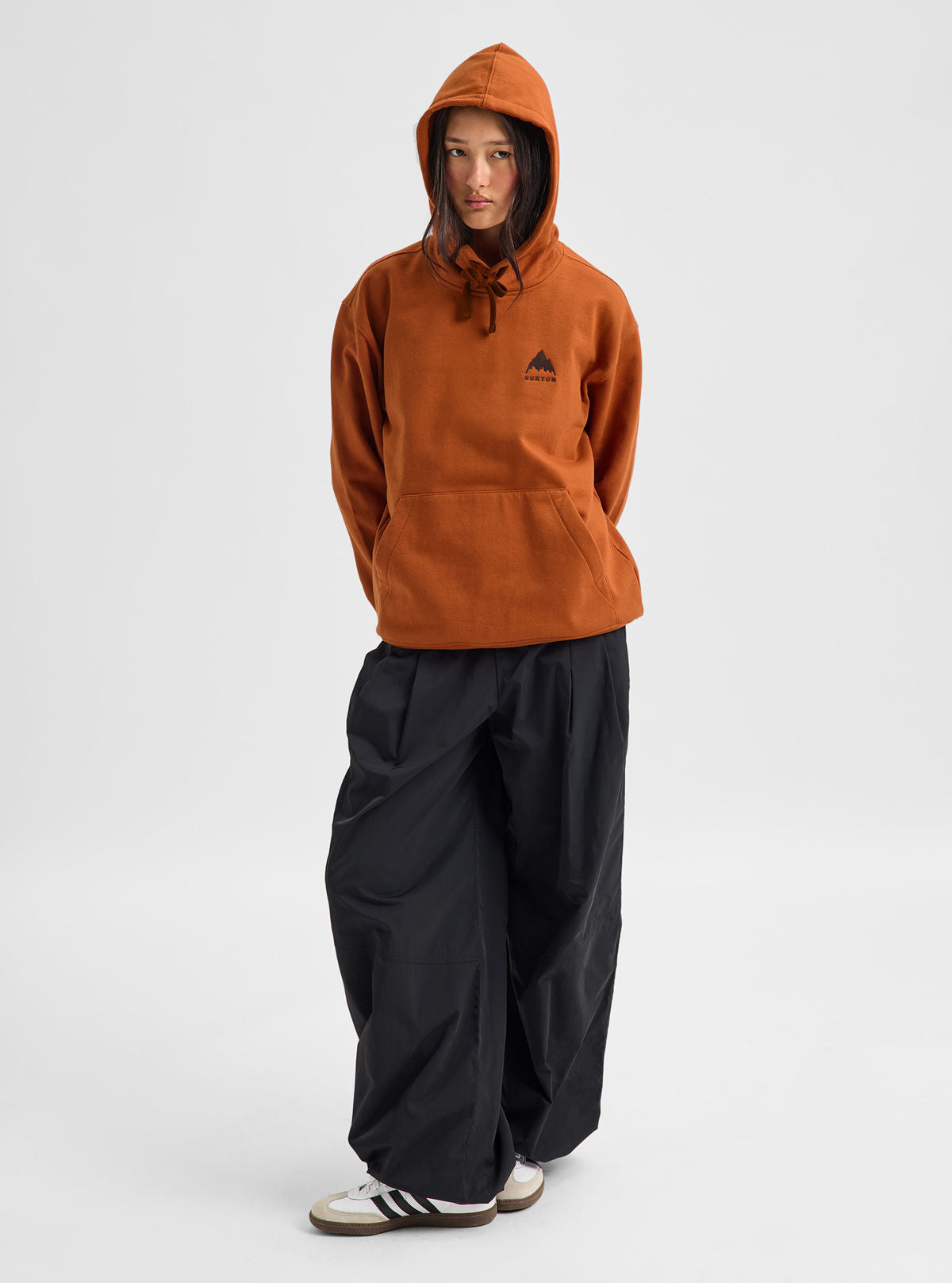 Men's Burton Mountain Pullover Hoodie - Spiced Chai - Burton Pullover Hoodie Apparel - alternate view 2