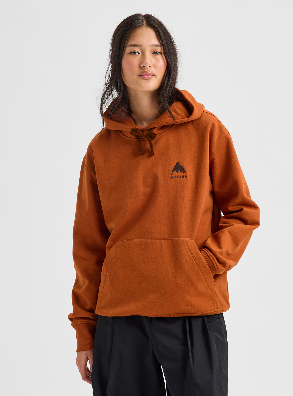 Men's Burton Mountain Pullover Hoodie - Spiced Chai - Burton Pullover Hoodie Apparel - alternate view 3