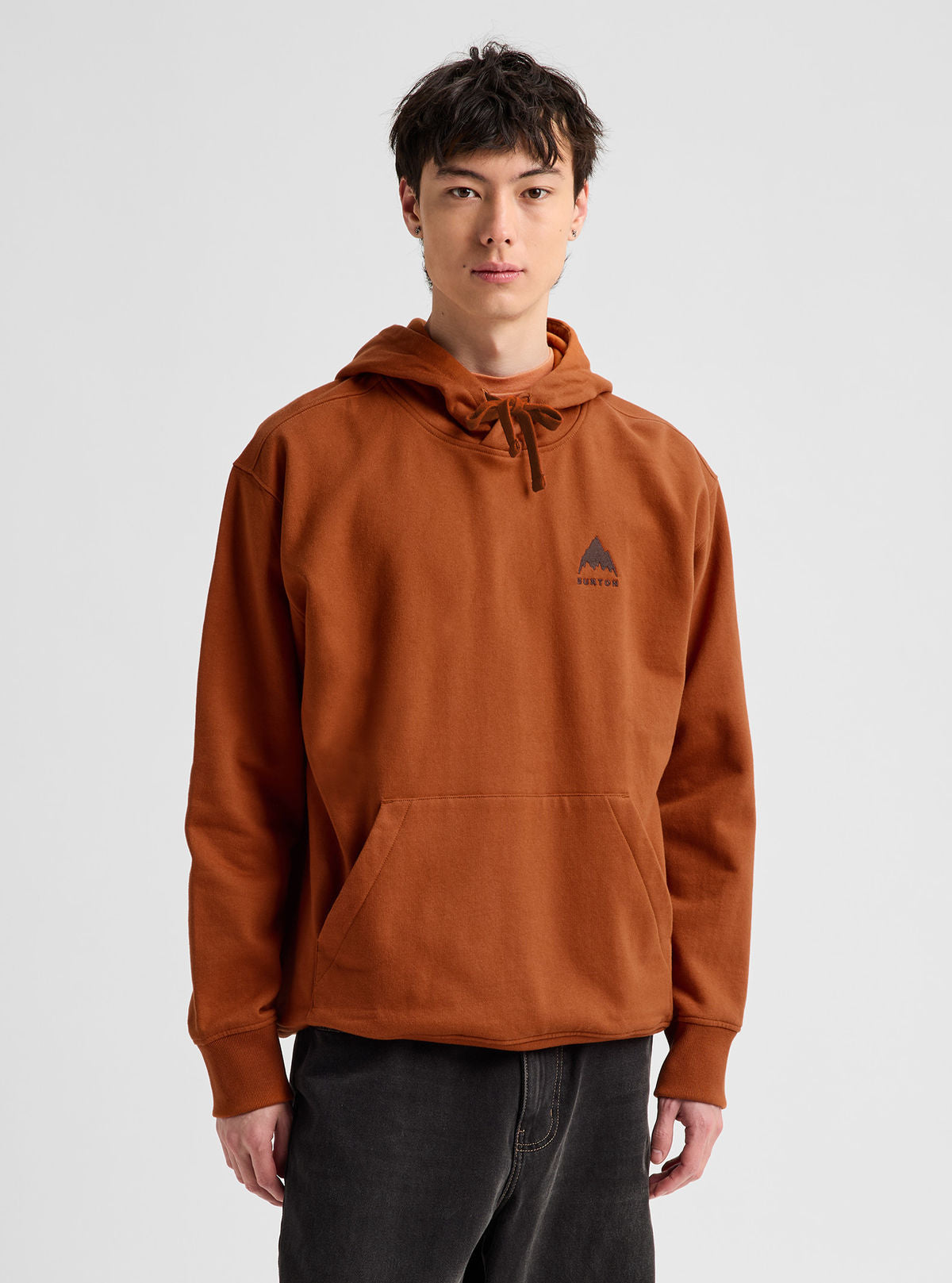 Men's Burton Mountain Pullover Hoodie - Spiced Chai - Burton Pullover Hoodie Apparel - alternate view 7