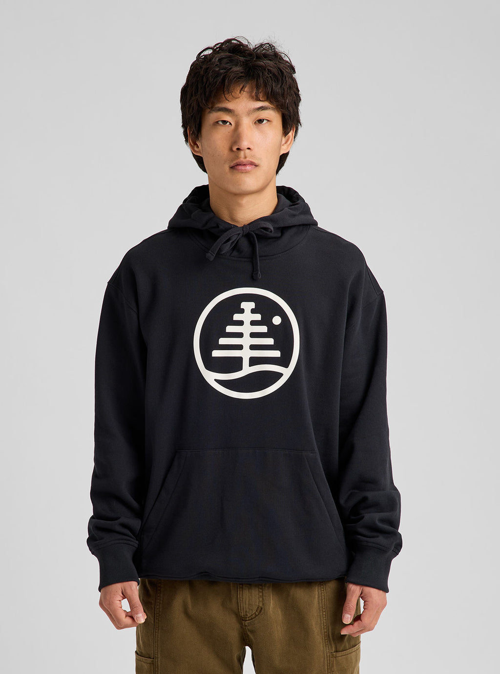 Men's Burton Family Tree Pullover Hoodie - True Black - Burton Pullover Hoodie Apparel - alternate view 7