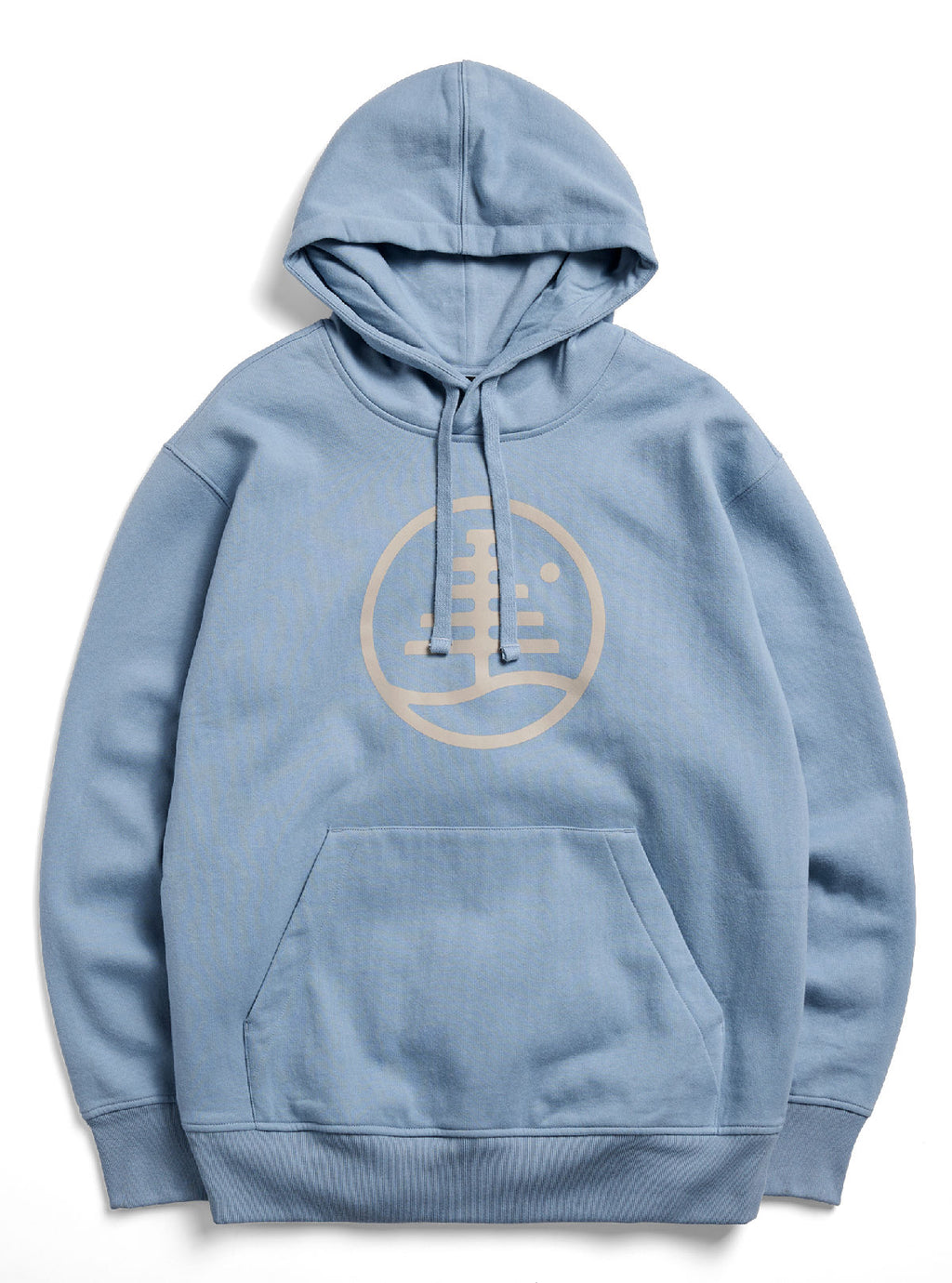 Men's Burton Family Tree Pullover Hoodie - Airstream Blue - Burton Pullover Hoodie Apparel