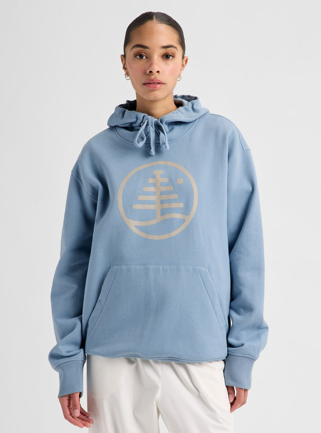 Men's Burton Family Tree Pullover Hoodie - Airstream Blue - Burton Pullover Hoodie Apparel - alternate view 3